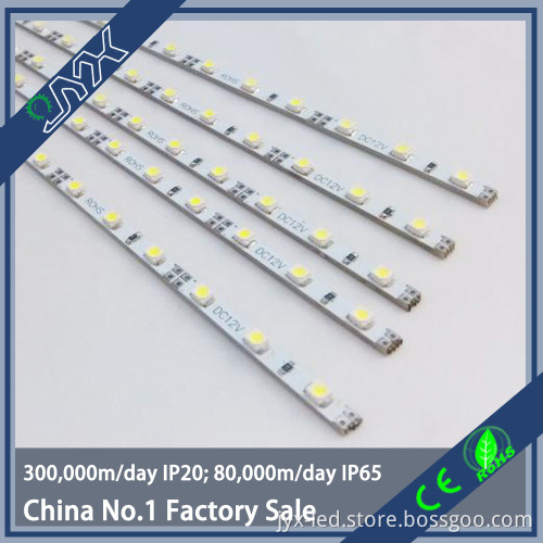 Fashionable led rigid strip 5050/5630 72leds/m with CE RoHS certification outdoor decoration/cabinet light/led rigid bar